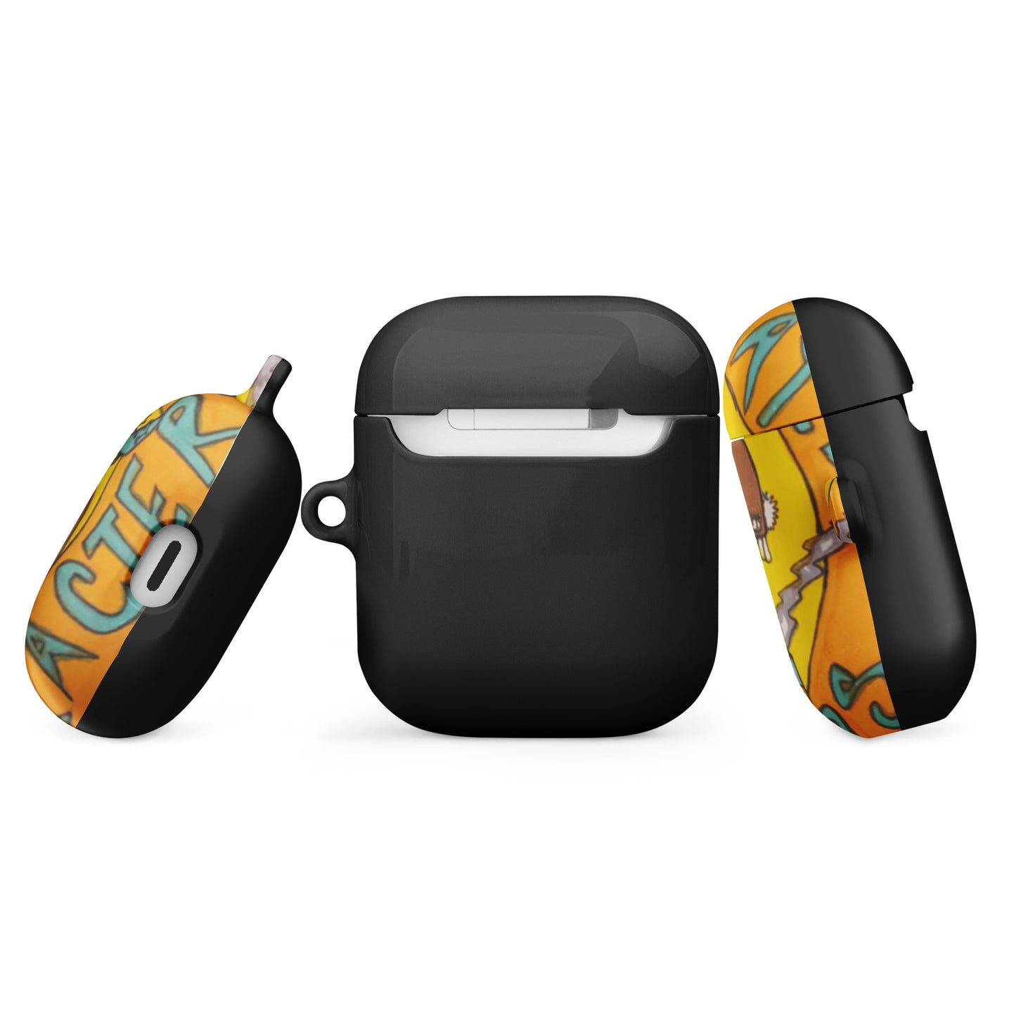 Caffeinated Characters AirPods® case for all sizes