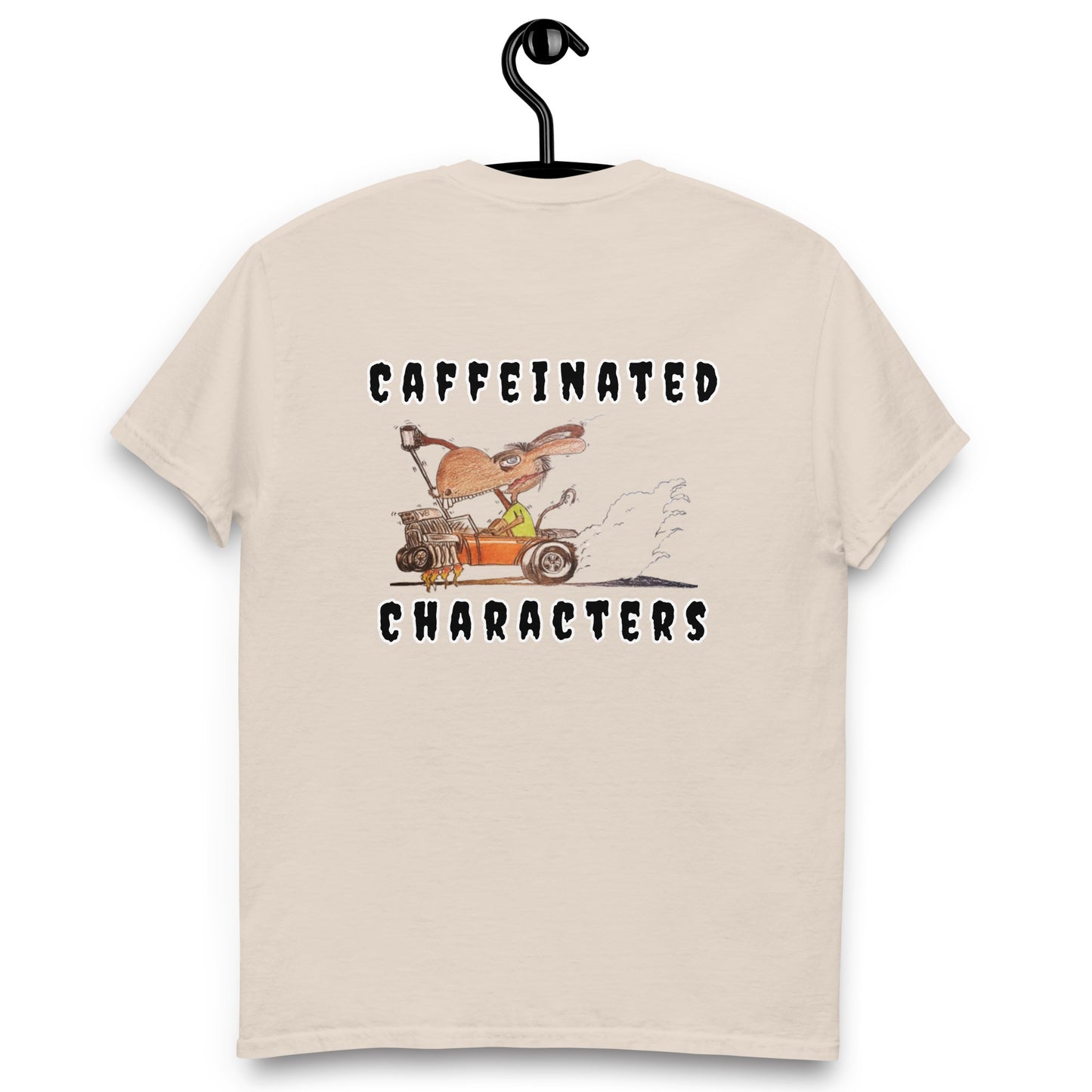 Caffeinated Characters Rat Rod T-Shirt's in multiple colors