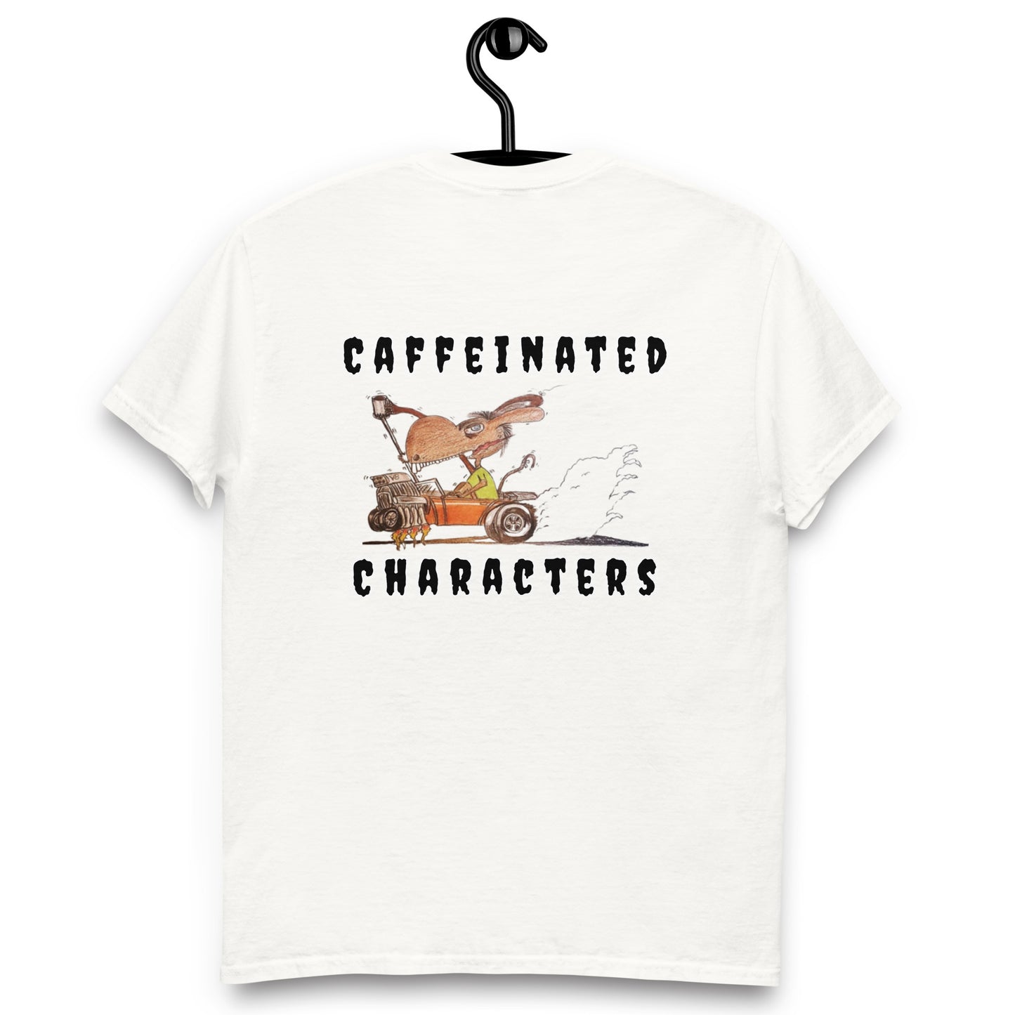 Caffeinated Characters Rat Rod T-Shirt's in multiple colors