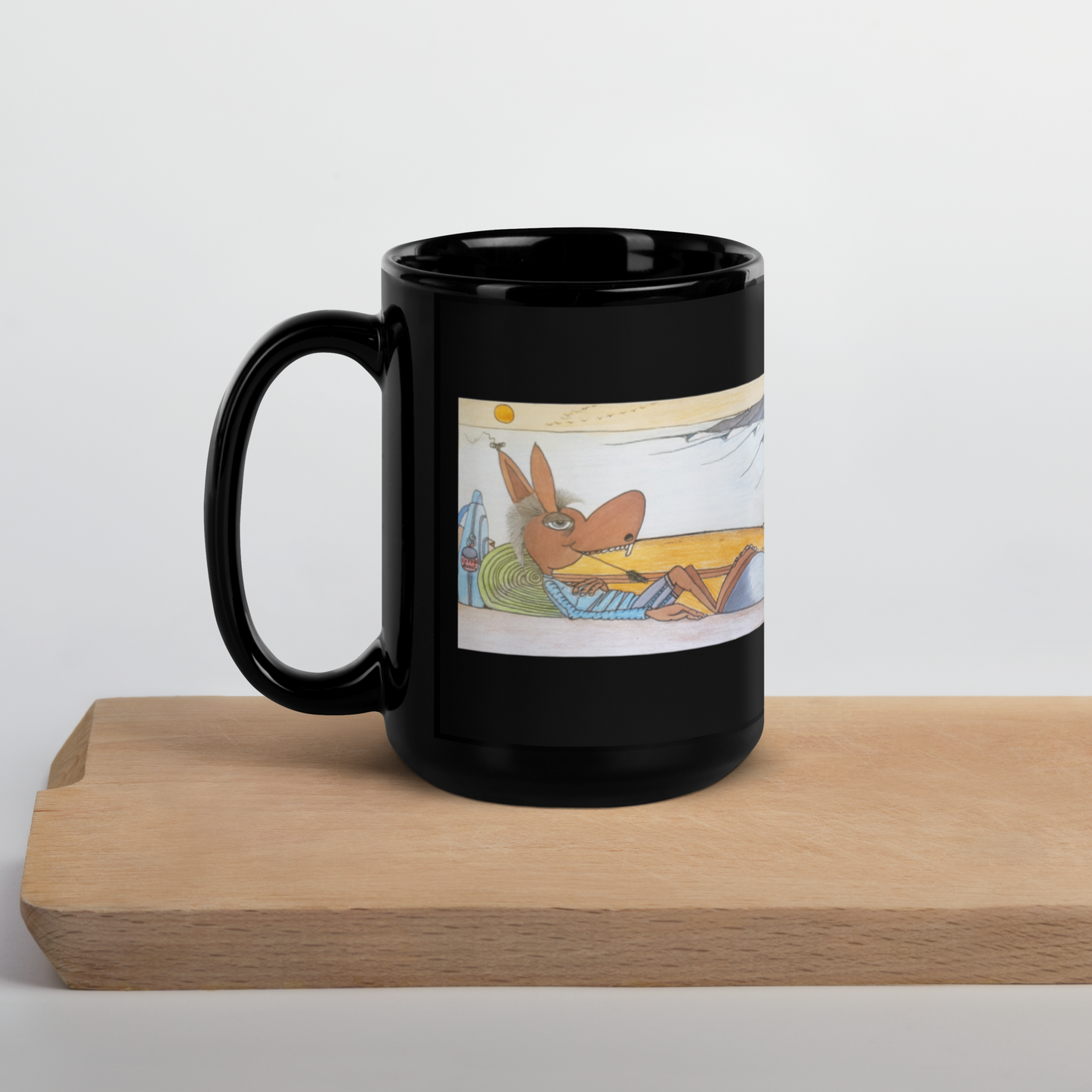 Caffeinated Characters 15 oz coffee mug Siesta Point