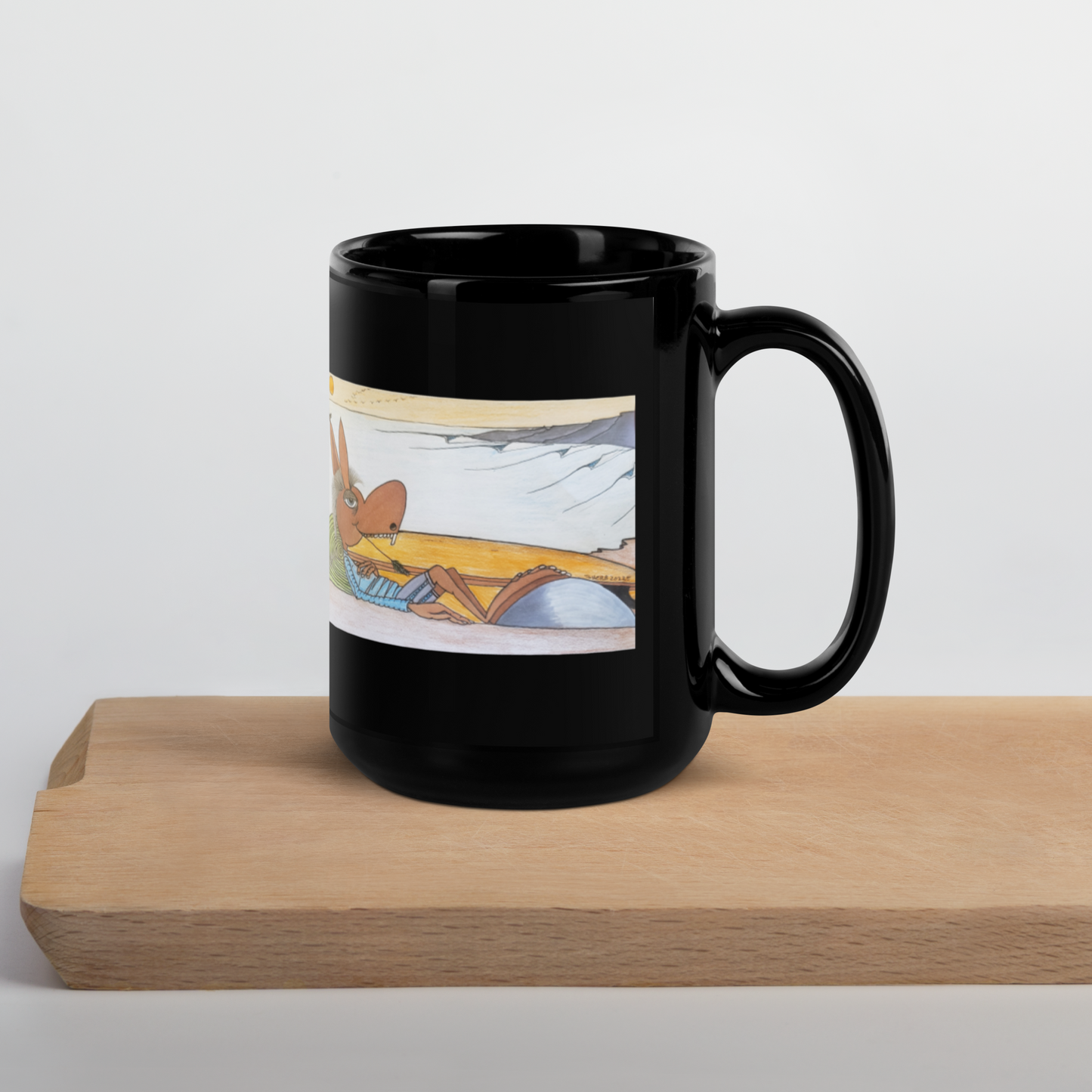 Caffeinated Characters 15 oz coffee mug Siesta Point